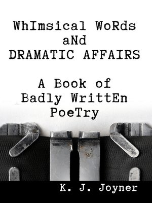 cover image of Whimsical Words and Dramatic Affairs